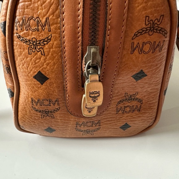 MCM Visetos Boston Bag - Picture 3 of 6